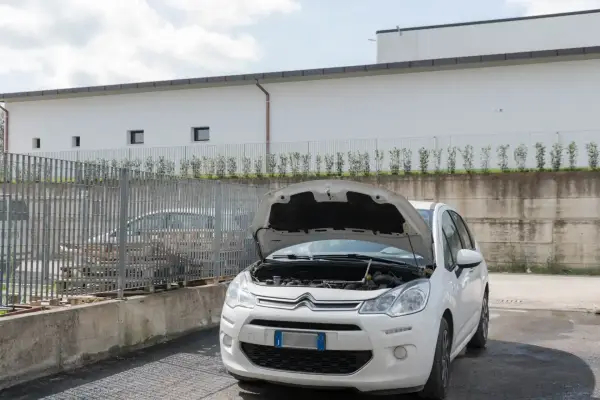 Auto in attesa di intervento